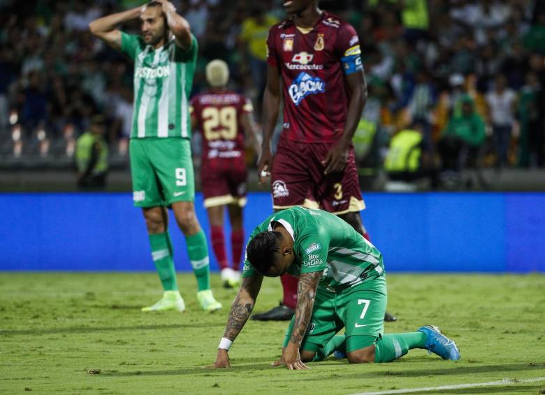Jarlan Barrera inició de gran manera su proceso con Nacional, pero sin continuidad se fue diluyendo. FOTO Manuel saldarriaga 
