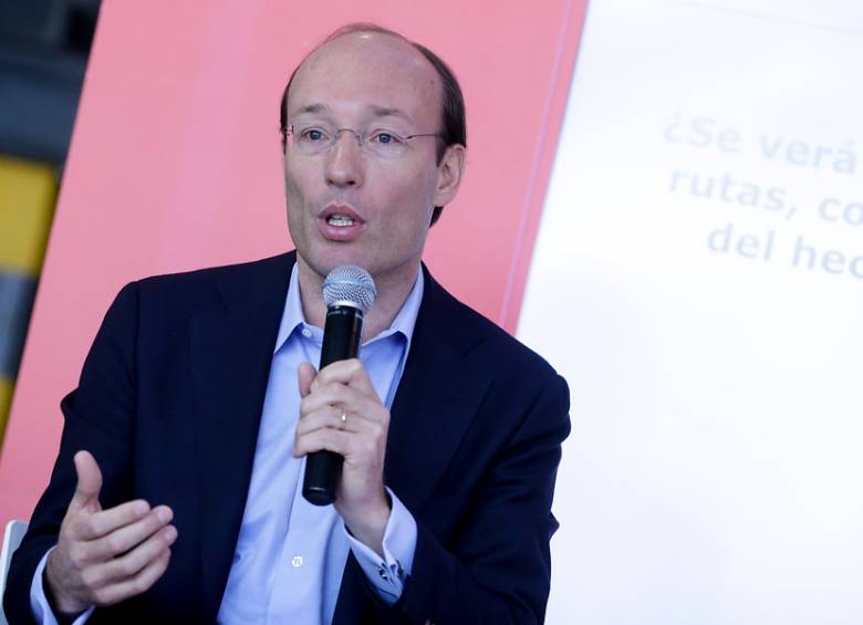 Anko van Werff destacó los avances del tercer trimestre aunque reconoció que aún falta mucho por hacer. FOTO COLPRENSA