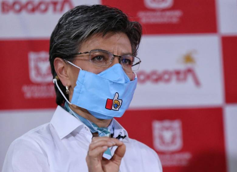 Claudia López, alcaldesa de Bogotá. FOTO COLPRENSA