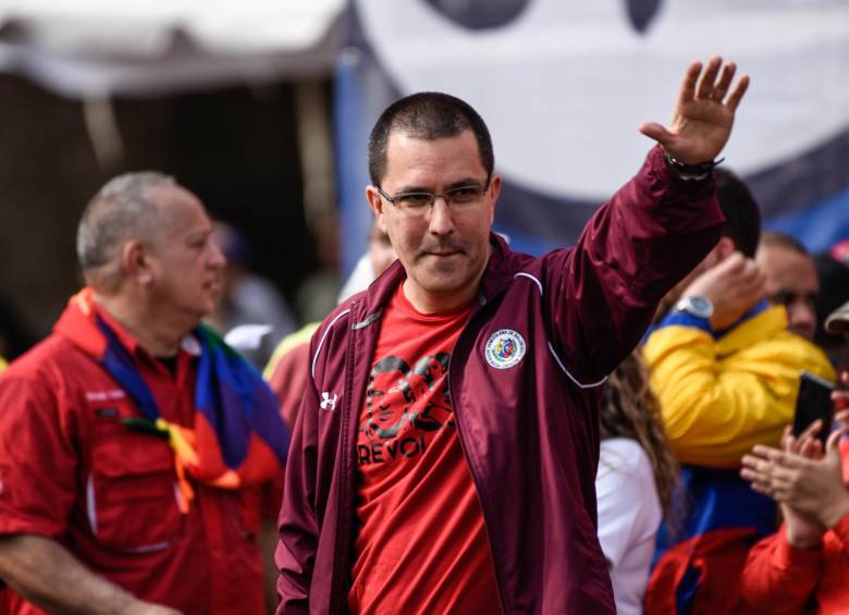 Jorge Arreaza maneja la diplomacia de Venezuela y asegura que Brasil está violando el derecho internacional. FOTO Getty