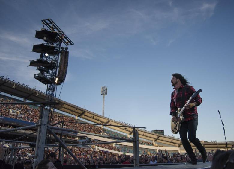 El concierto de Foo Fighters se realizaba en Suecia. FOTO Reuters