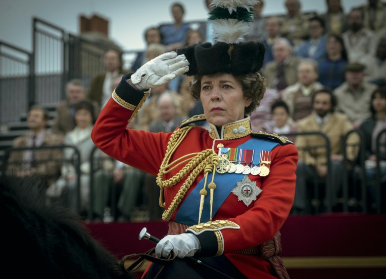 Olivia Colman es la Reina Isabell II. FOTO Cortesía Liam Daniel/Netflix