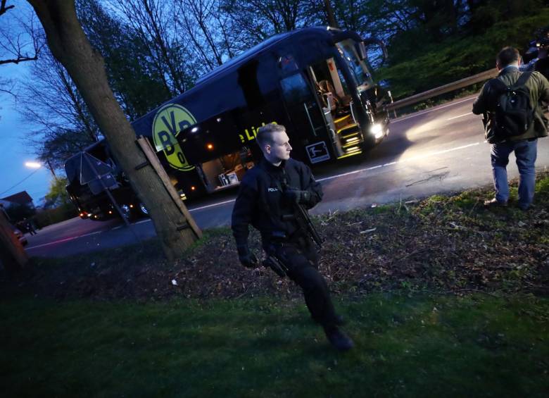 Explosión dejó un jugador del Borussia Dortmund herido