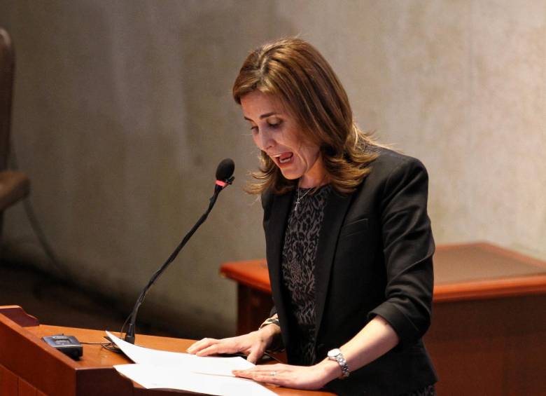 Paula Robledo, delegada de la Defensoría del Pueblo. FOTO COLPRENSA.