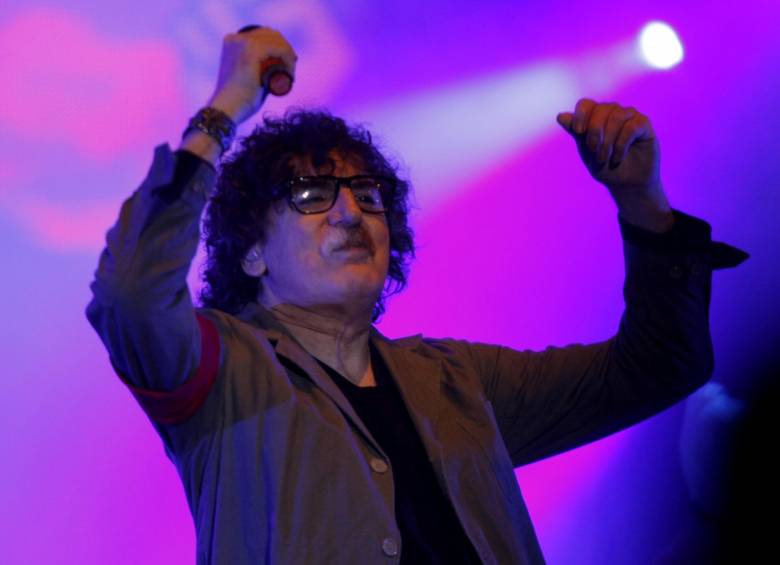 Charly García estuvo en 2012 en Rock al parque. FOTO Colprensa