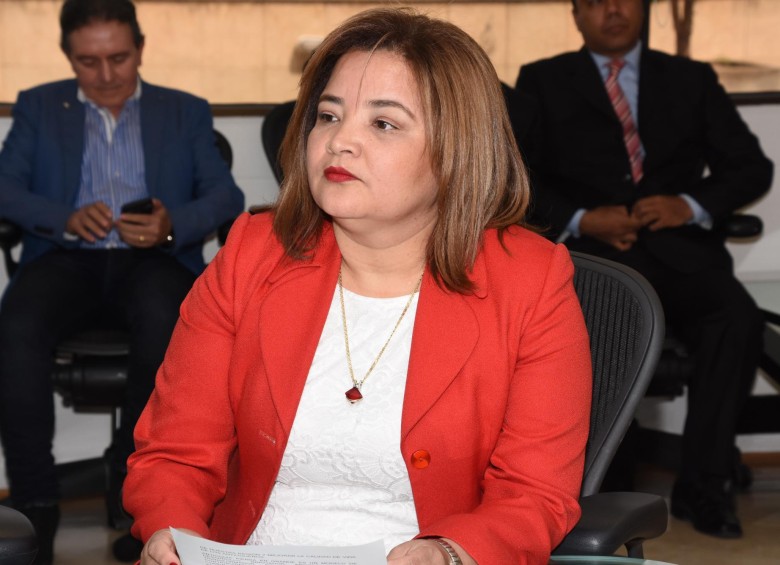 Adriana Hernández aseguró que el gobierno de Luis Pérez encontró un departamento con dificultades financieras. FOTO cortesía