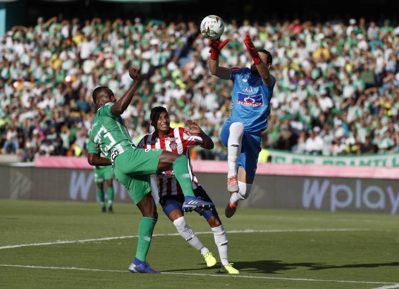 Nacional no pudo vencer al Junior en el Atanasio. FOTO MANUEL SALDARRIAGA