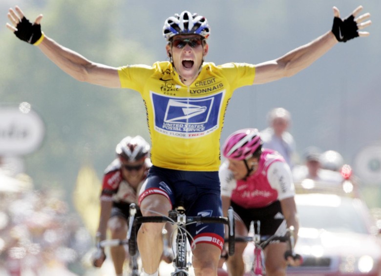 Lance Armstrong durante su época competitiva. FOTO AFP