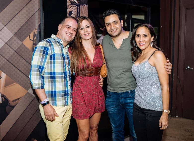 Mauricio Merino, Natalia Espinosa, Roberto Osorio y Cristina Roa. Foto Cámara Lúcida.
