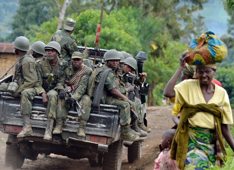 Fuerzas Armadas de la República Democrática del Congo. FOTO AFP
