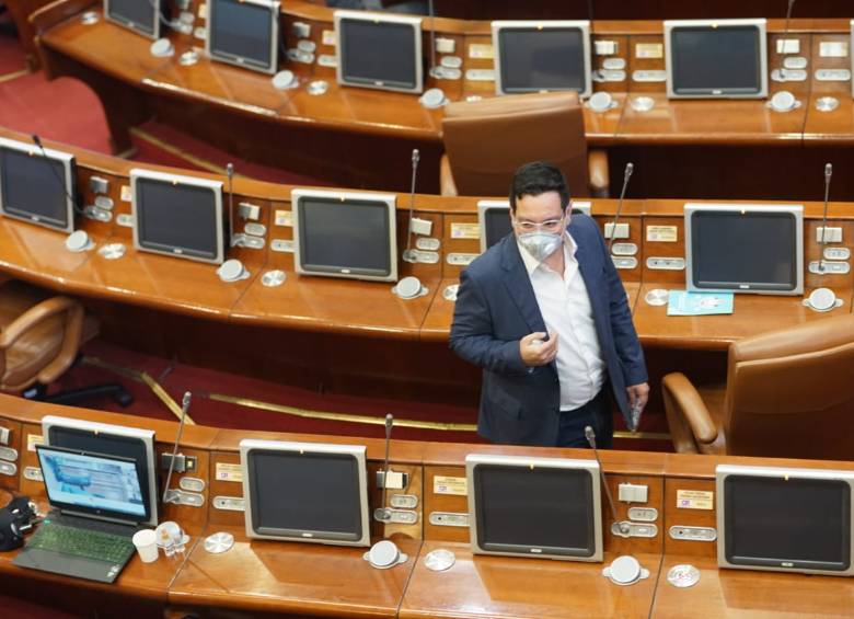 La falta de control político fue el gran lunar de la legislatura en tiempos de virtualidad y pandemia. FOTO COLPRENSA
