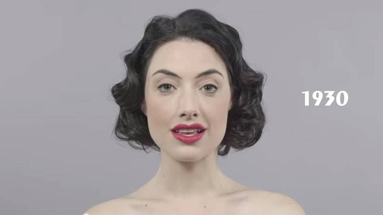 Un minuto de video, 100 años de estilo femenino