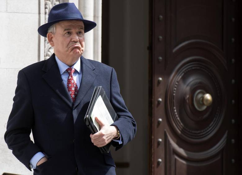 El presidente de la Comisión parlamentaria de Inteligencia y Seguridad (ISC), el diputado Julian Lewis. FOTO AFP