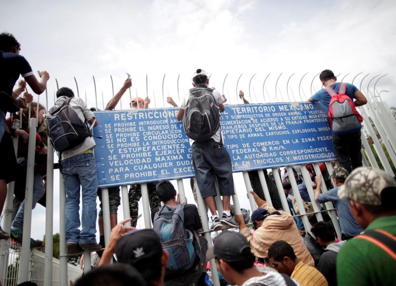 Frontera de Guatemala y México. FOTO: REUTERS
