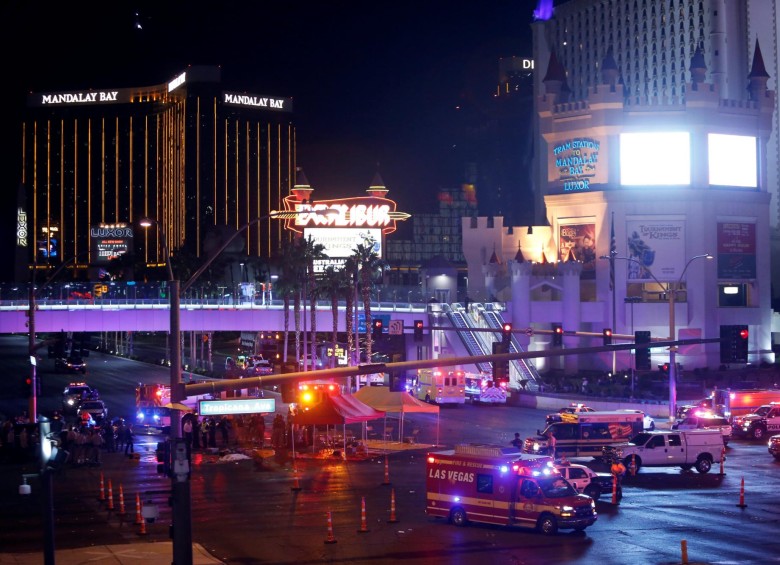 La Policía busca al sospechoso de la masacre en Las Vegas. FOTO: Reuters