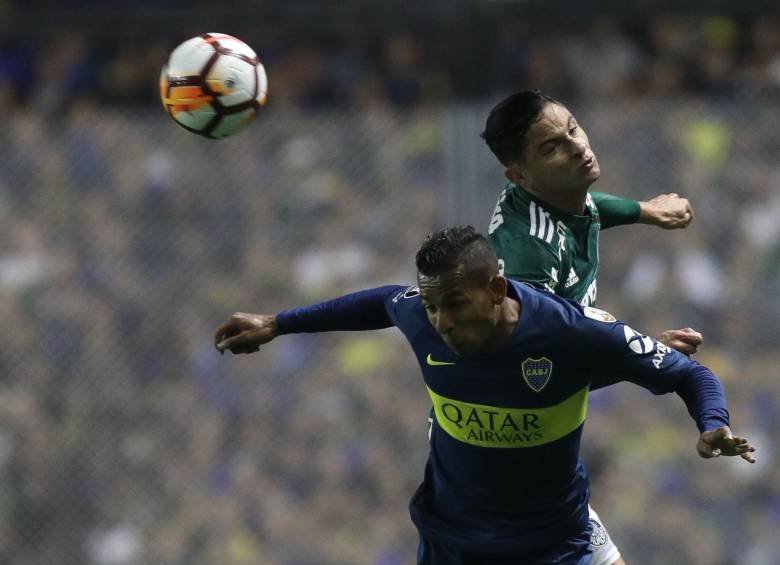Villa ingresó en el duelo semifinal de Copa Libertadores frente a Palmeiras y marcó la diferencia. Hoy es noticia por una respuesta ingenua. FOTO EFE