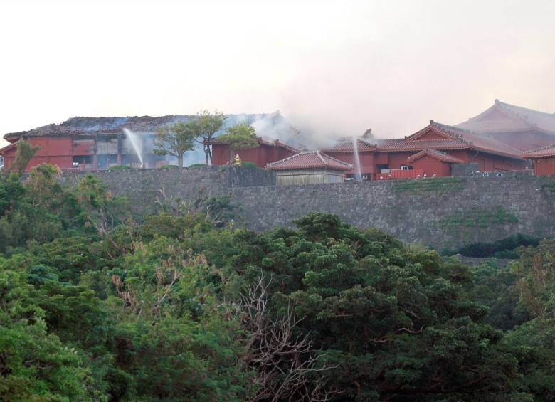 El patrimonio de la humanidad que el fuego destruyó en Japón