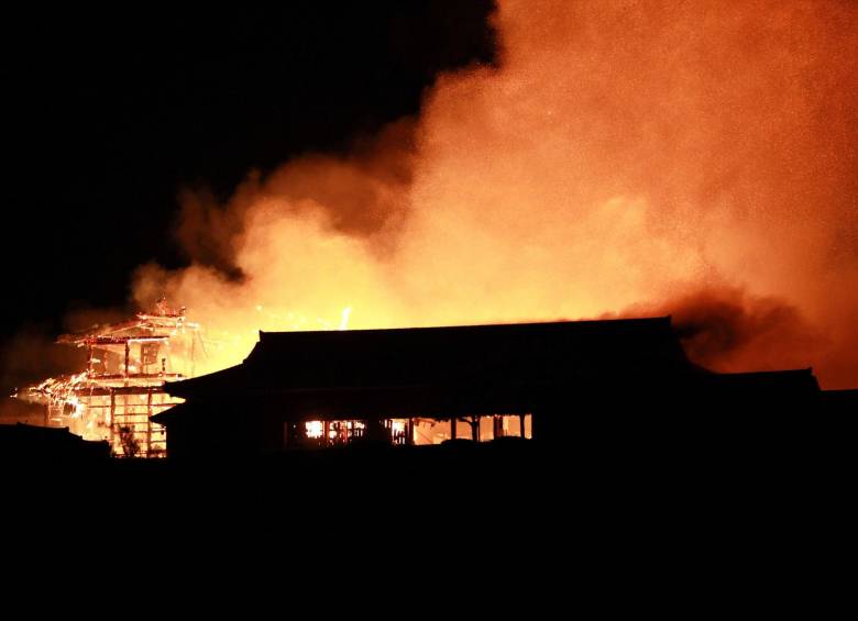 El patrimonio de la humanidad que el fuego destruyó en Japón