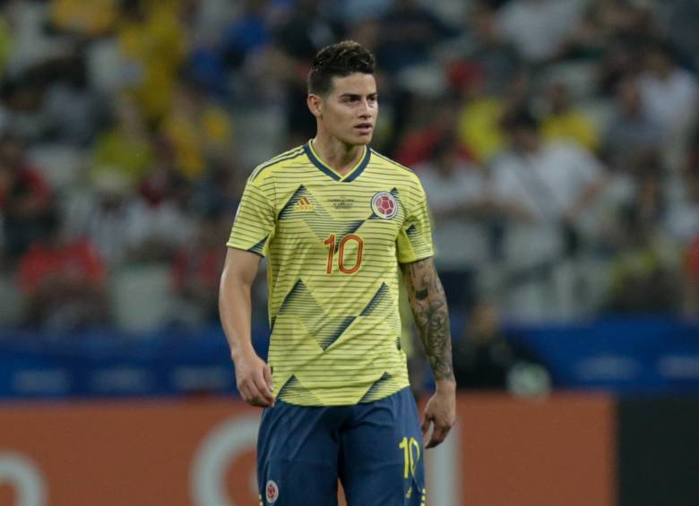 Lesión de James Rodríguez. Foto: Colprensa