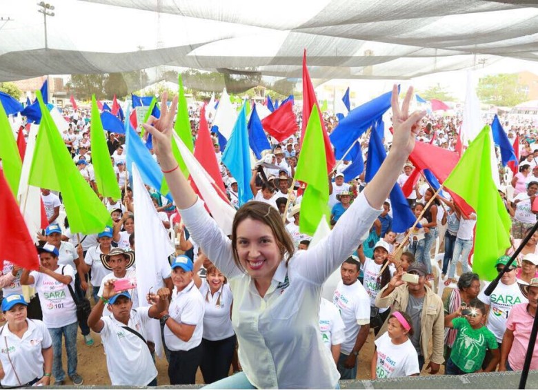 La senadora electa Sara Piedrahíta. FOTO TWITTER @SaraPiedrahitaL