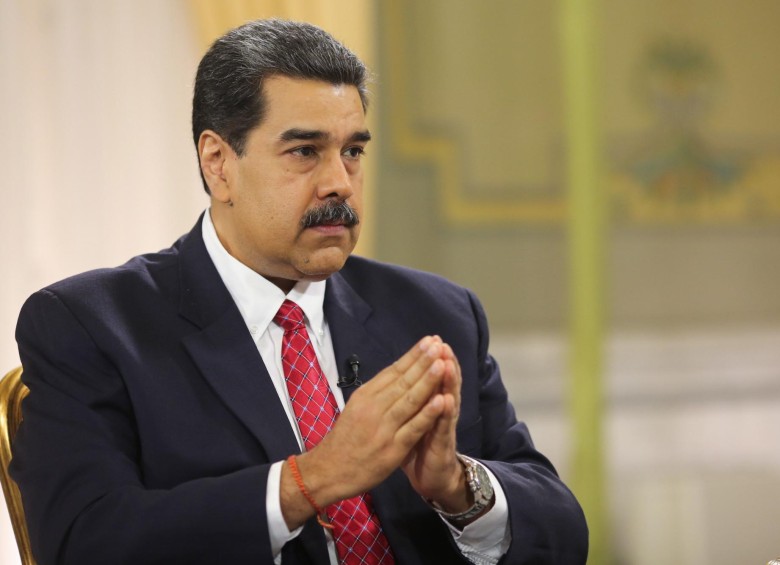 En un ácido discurso el gobernante venezolano Nicolás Maduro insistió en que negociaba con Guaidó para hallar una salida a la crisis del país.,