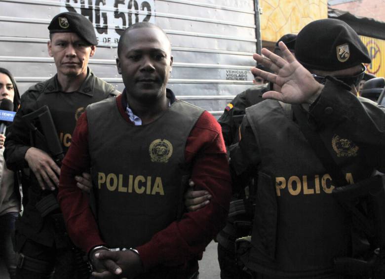 El subintendente Buenaventura Orobio Caicedo fue enviado a la cárcel de Jamundí mientras se realiza el proceso judicial en su contra. FOTO COLPRENSA