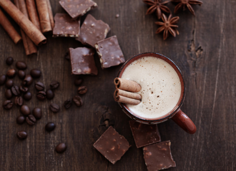 Chocolate y café en bebidas para todos los gustos. Fotos: Sstock