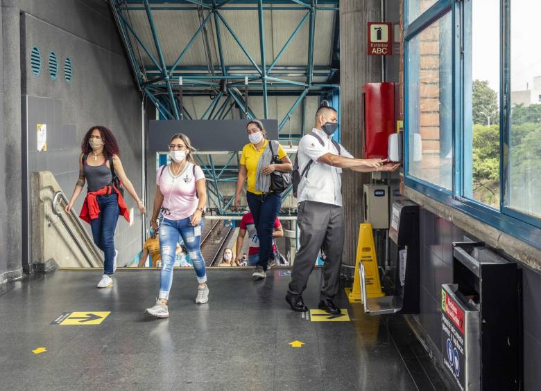 Estos nuevos puntos fueron adecuados en las en estaciones de alta afluencia como Parque Berrío, San Antonio, Alpujarra, Exposiciones, Poblado. FOTOS: Cortesía Metro de Medellín. 