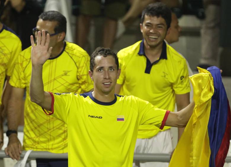 El bumangués Daniel Galán ha ganado 20 partidos en esta temporada. Desde enero ascendió 126 posiciones. FOTO cortesía 