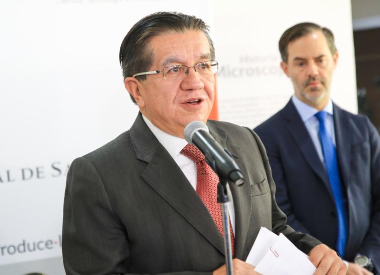 El ministro de Salud, Fernando Ruiz. FOTO Cortesía Minsalud