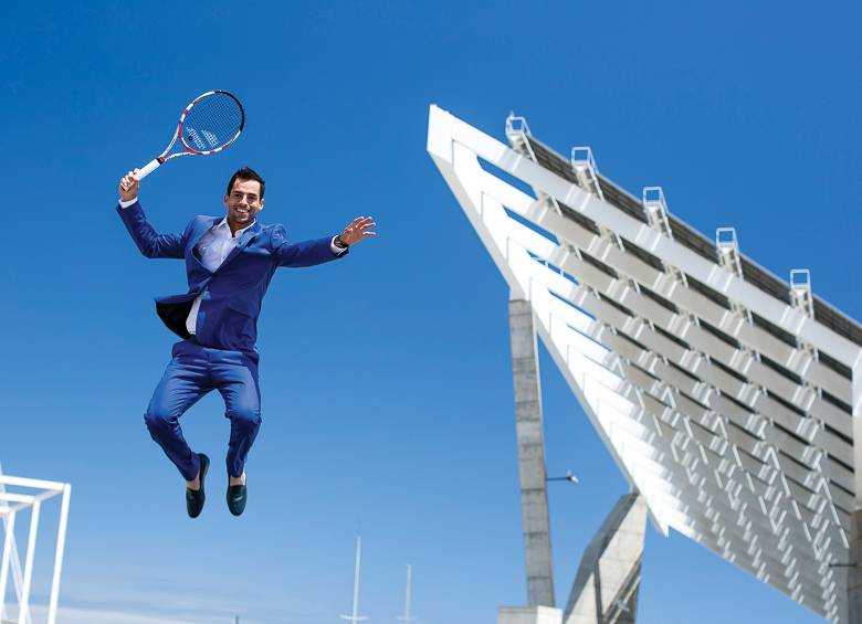 Con Falla y González eliminados en la qualy, es el único criollo en el cuadro de sencillos. Australia y el reto de pasar de segunda ronda. FOTO cortesía-Stephan Ach