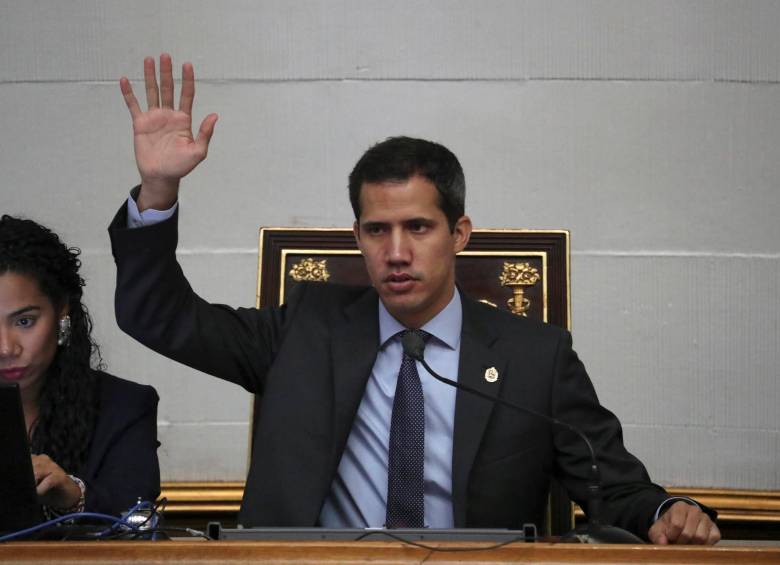 Juan Guaidó, presidente interino de Venezuela. FOTO: REUTERS