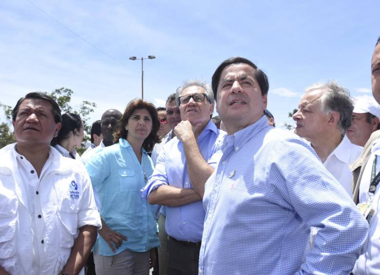 El secretario General de la OEA, Luis Almagro, apoyó los pedidos del gobierno colombiano para solucionar la situación y afirmó que el diálogo bilateral debe darse para solucionar la crisis. FOTO REUTERS