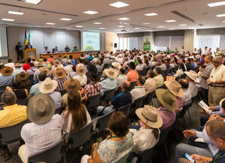 A la constitución de la NFG asistieron 348 ganaderos de 131 asociaciones del país. FOTO cortesía