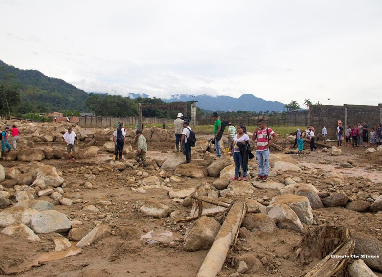 La tragedia de Mocoa, Putumayo, se inició en la noche del 31 de marzo y continuó durante la madrugada del 1 de abril. FOTO COLPRENSA