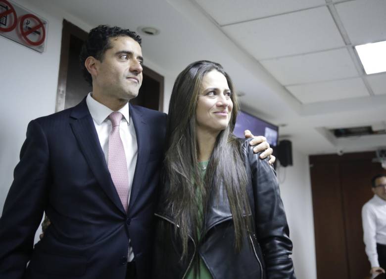 Rafael y Catalina Uribe Noguera resultaron absueltos por el juez 46 de conocimiento de Bogotá, al considerar que las pruebas de la Fiscalía fueron insuficientes en el proceso. FOTO Colprensa