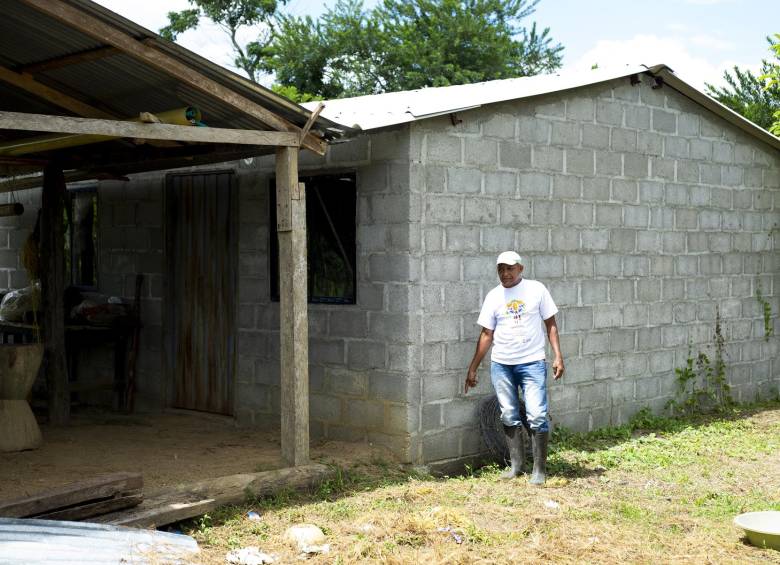 En Urabá, solo el 40 % de los restituidos ha accedido al subsidio de vivienda ordenado por los magistrados y el 73 % de las viviendas están en riesgo estructural. FOTO Cortesía Forjando Futuros