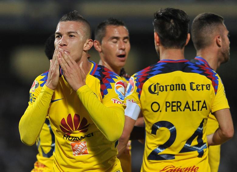 Mateus Uribe. FOTO AFP