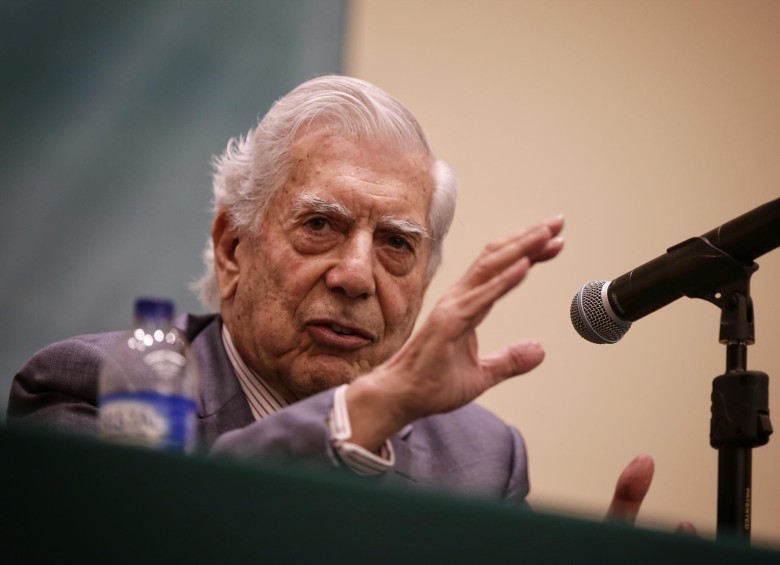 Mario Vargas Llosa, escritor peruano ganador del Premio Nobel. FOTO: Colprensa