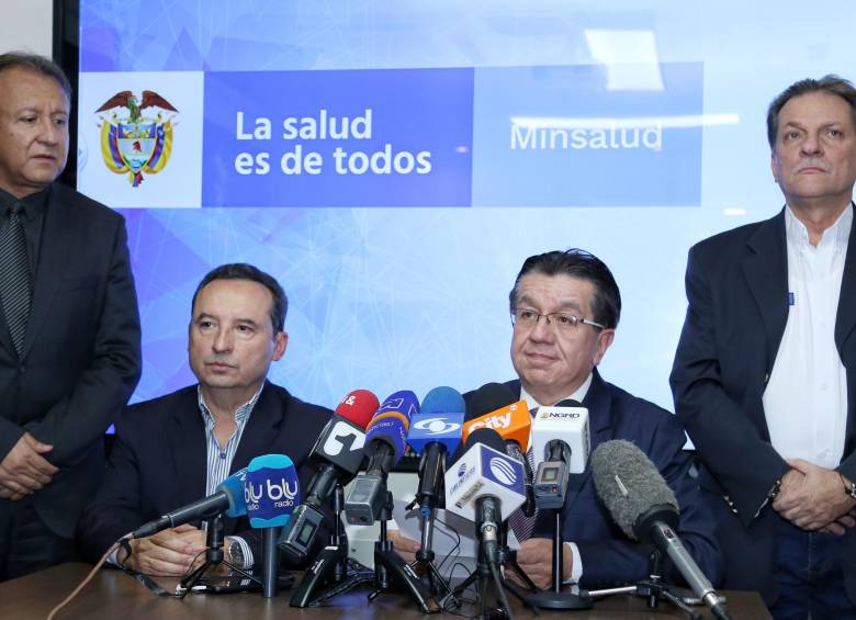 Ministro de Salud, Fernando Ruiz. FOTO COLPRENSA