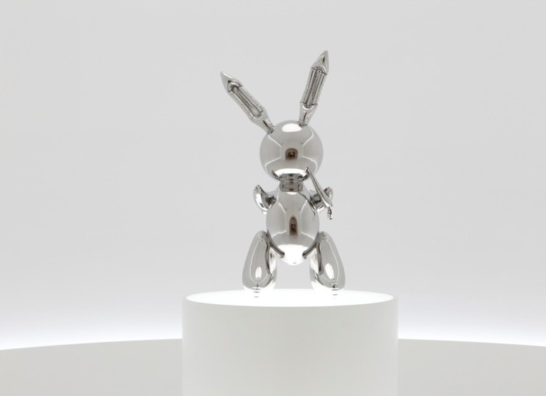 Rabbit (1986) es la segunda de tres versiones que sacó el artista. La pieza está acompañada por un certificado de autenticidad firmado por el autor. Foto: Cortesía Christie’s