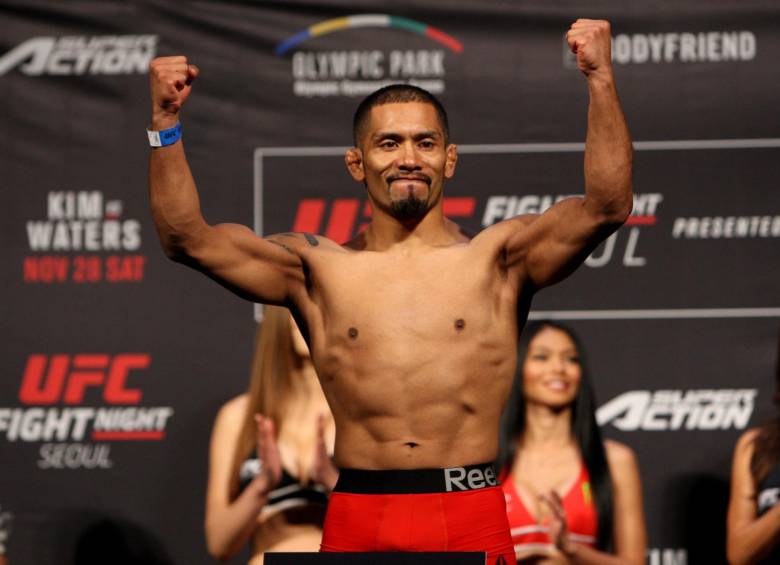 Fredy Serrano sale por otra victoria en la UFC. Foto: Cortesía