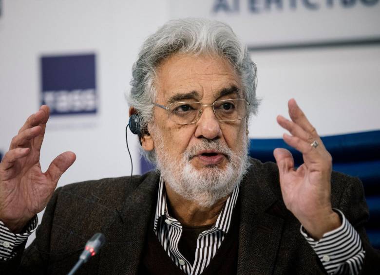 El tenor español Plácido Domingo aseguró hoy que acepta “toda la responsabilidad” de sus acciones, tras “varios meses” de reflexión, y pidió perdón “por el dolor causado” a todas las mujeres que lo acusaron de abuso sexual. Foto: AFP. 