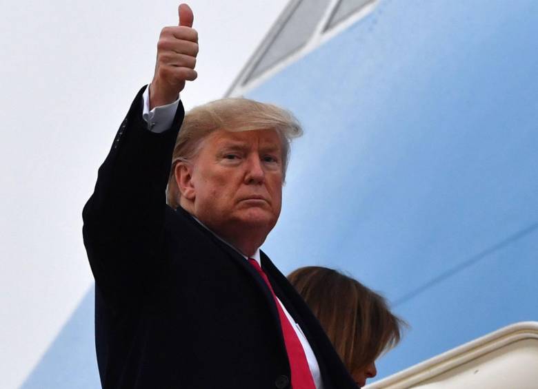 Presidente de Estados Unidos Donald Trump. FOTO: AFP