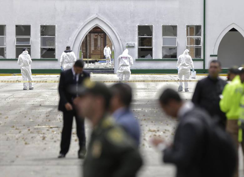 En la mañana de este jueves hubo una explosión en el interior de la Escuela General Santander de la Policía en el sur de Bogotá.