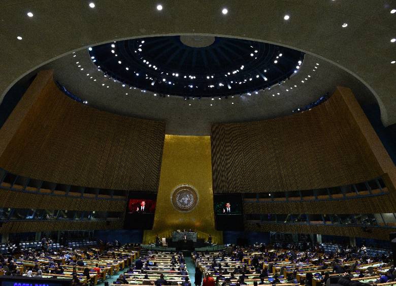 Asamblea General de la ONU. FOTO Colprensa.