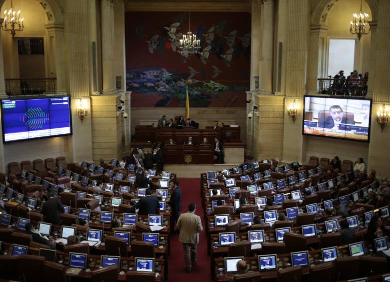 La Cámara de Representantes iniciará este 20 de julio el tercer periodo legislativo y ese día, después de la instalación, deberá elegir la nueva mesa directiva. FOTO Archivo Colprensa
