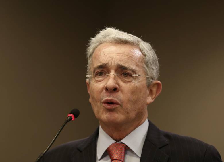 El expresidente Álvaro Uribe. FOTO COLPRENSA