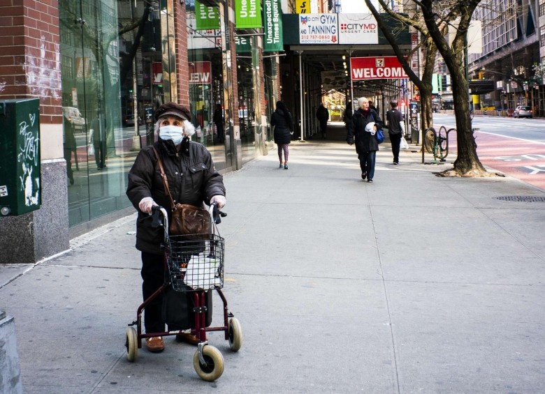 Nueva York se ha convertido en epicentro del contagio de coronavirus en Estados Unidos. FOTO AFP
