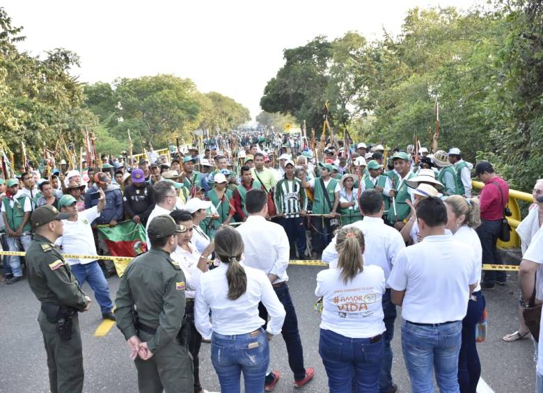Tras 22 días de minga, el incremento y desabastecimiento de alimentos se nota en la región. FOTO COLPRENSA
